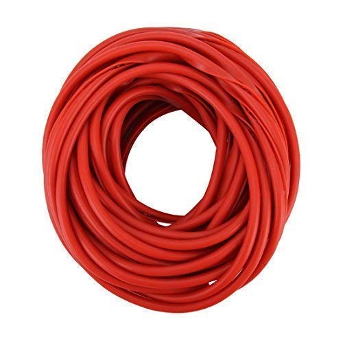 Protección Canto Puerta 5m Rojo para Coche - Perfil u Altamente Flexible-Cortable-Autoadhesivo-Resistente a la Intemperie Coche Vehículo