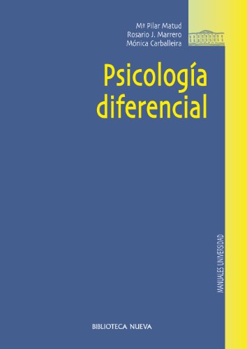 PSICOLOGÍA DIFERENCIAL (Manuales y obras de referencia)