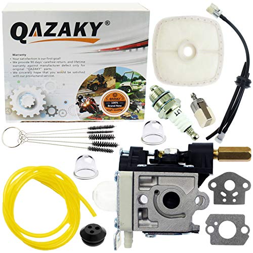 QAZAKY Reemplazo del kit de carburador para Zama RB-K112 Echo SRM-266 SRM-266S SRM-266T SRM-266U PPT-266 PPT-266H PE-266 PE-266S PAS-266 SHC-266 HCA-266 Desbrozadora de hilo Carb A021003830 A021003831