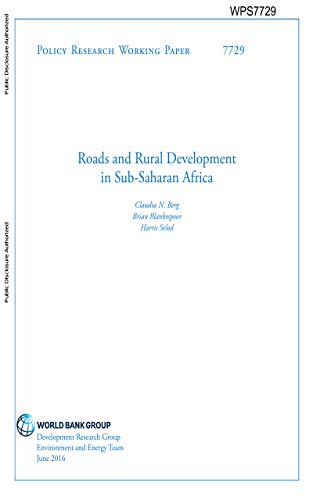 Roads and Rural Development in Sub-Saharan Africa (English Edition)