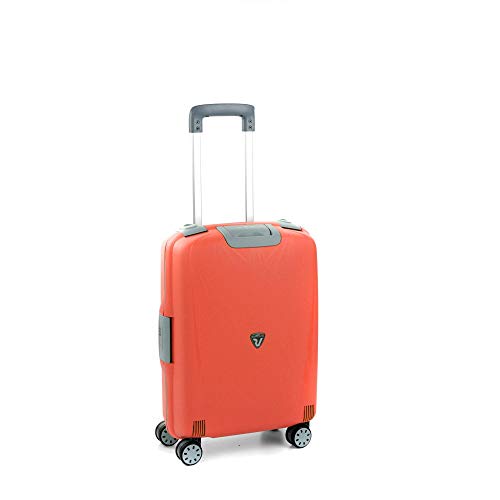 Roncato Light Maleta Cabina avión Naranja, Medida: 55 x 40 x 20 cm, Capacidad: 41 l, Pesas: 2.90 kg, Maleta Cabina avión ryanair