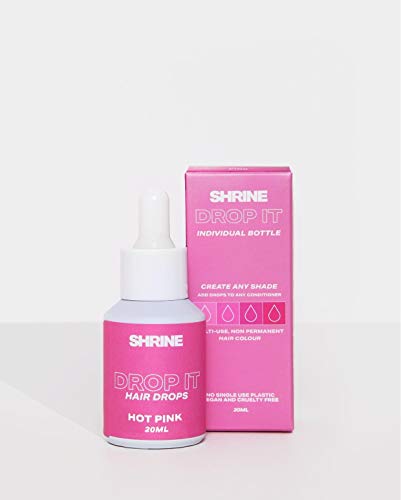 SHRINE Drop It - Tinte semipermanente para el cabello, color fucsia 20 ml