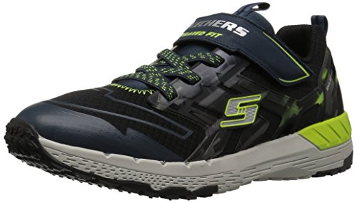 SKECHERS Zapatillas Memory Foam HYPERJOLT 2 Tech Sprint Chico 97821LN Negro/Azul Tamaño: 32