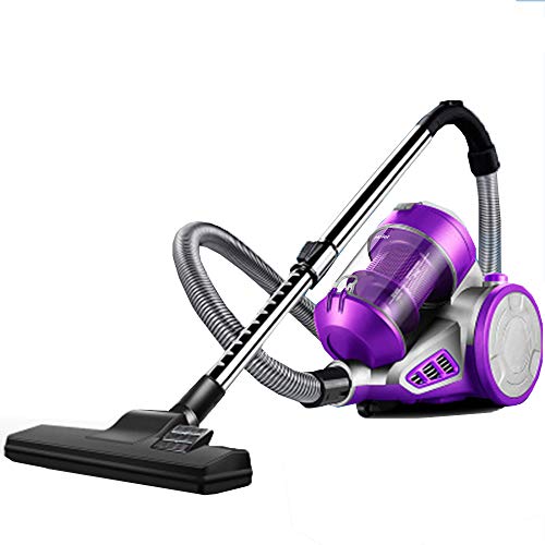 SPMDH Aspiradora, Aspiradora sin Bolsa de 1400 W, Cyclonic All Floor Cleaner Doble filtración, Cable Largo de 5M con Manguera Flexible, Incluye Accesorios para Cabezales de Hendidura y Cepillo