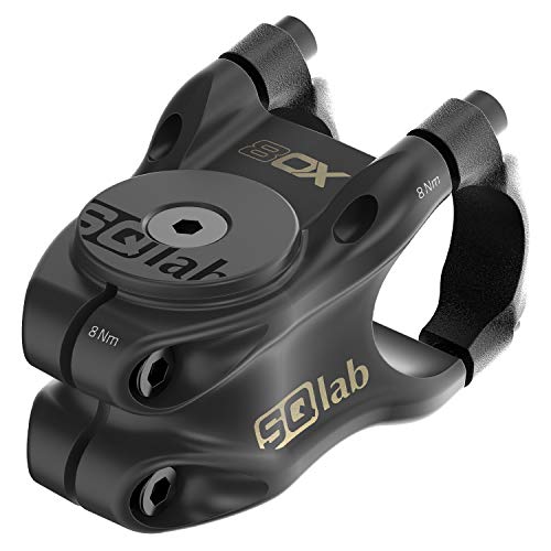 SQlab 8OX Fabio Wibmer Potencia MTB, Juventud Unisex, Dorado-Negro, 35 mm-6°