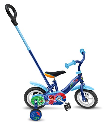 Stamp Sas PJ Mask Bicicleta, Unisex niños, Azul, 10 Inches