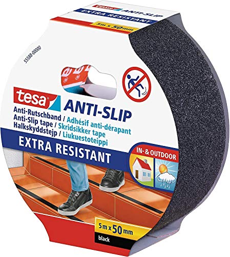 Tesa 55588-00001-00 antideslizante cinta, negro