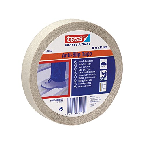 TESA 60952-00000-00 - Cinta Antideslizante - 15m x 25mm Blanca transp.