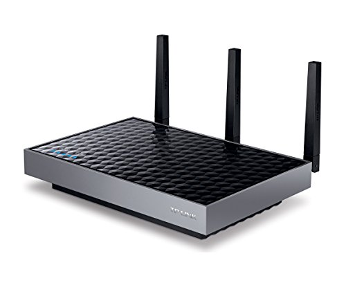 TP-Link RE580D - Extensor de Red WiFi/WiFi Booster (AC1900 Mbps, Beamforming, 5 Puertos Gigabit, procesador de Doble núcleo a 1 GHz, botón LED) Color Negro