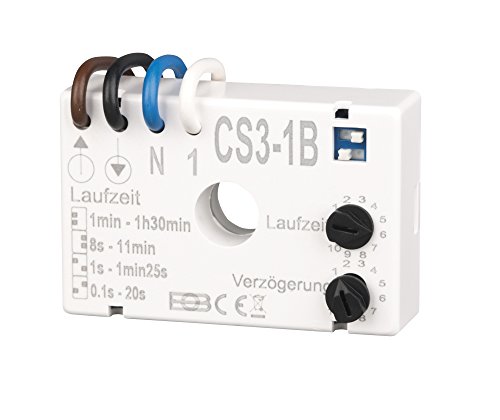 Trailing-relé CS3-1B Interruptor Temporizador para Extractor de baño