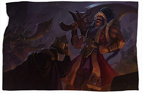 Tryndamere Sultan League Legends - Manta con estampado de leyendas (152,4 x 203,2 cm)