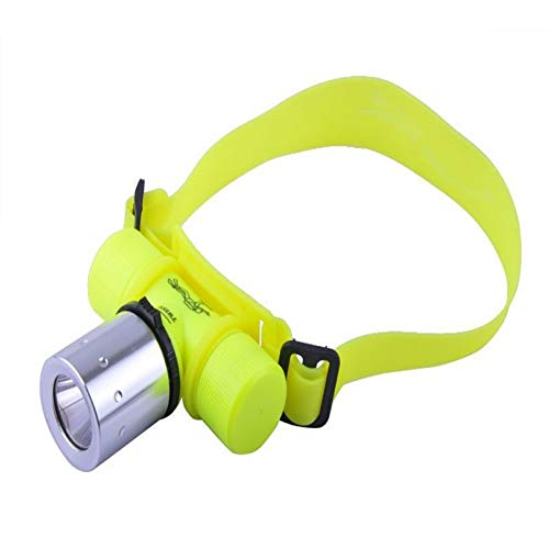 Tylyund Linterna Frontal Led Subacuático Impermeable 60 M Faro De Buceo Faro De Buceo Linterna De Cabeza Lámpara De Luz Antorcha