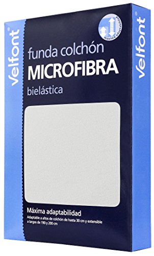 Velfont Funda Colchon Microfibra 105X200 Cm