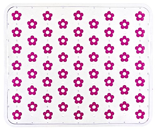 Wenko Esterilla para El Fregadero, Fucsia, 32x26.5x3 cm