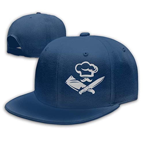 Yuanmeiju Gorra de béisbol para Adolescentes Gorro de Chef Cuchillos 3 Moda Ajustable para Hombres Mujeres Sombreros Deportivos de Hip Hop