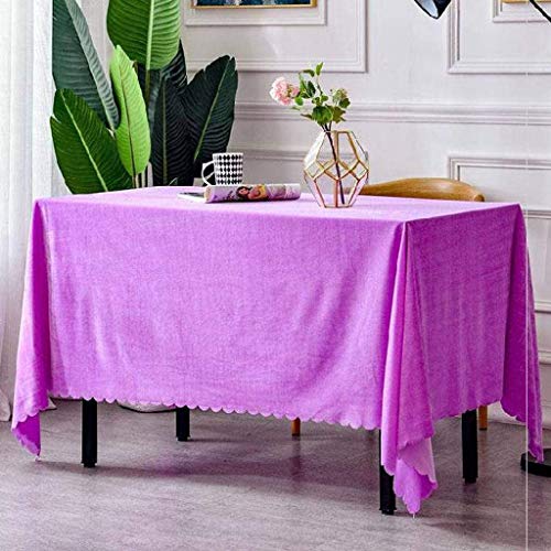 YUBIN Velor Mantel Rectángulo Tablero más Grueso Lavable para la Mesa de Cocina Tabla de Terciopelo J 300x160cm (118x63 Pulgadas) (Color : G, Size : 220x160cm(87x63inch))