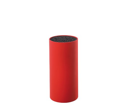 Zassenhaus: Bloque para Cuchillos de Cocina en Color Rojo - 22,5 cm de Alta