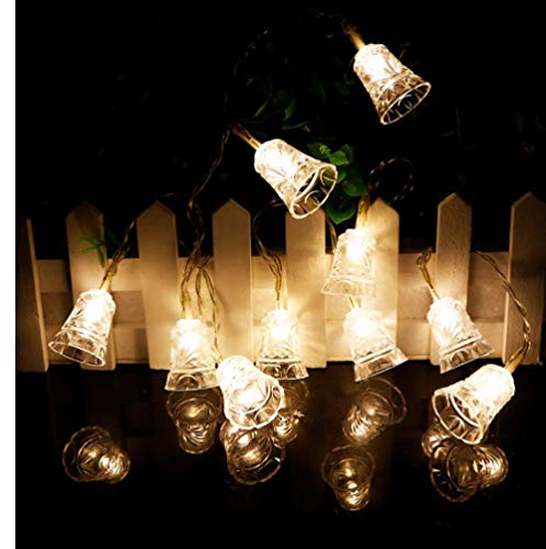 Ziruixiong Guirnalda En Forma De Campana De Luz Decorativa Led De 2 M Para Luces De Navidad Al Aire Libre Decoración De Fiesta De Boda Hq