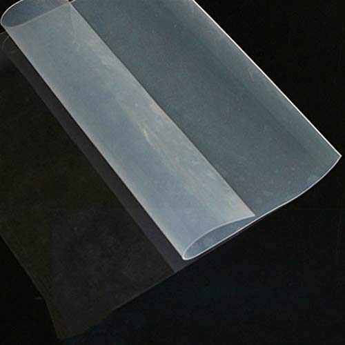 1pc 0.1mm / 0.2mm / 0.3mm / 0.5mm / 0.8mm 1 mm Calidad Hoja de Goma de Silicona 500mm Ancho de 500 mm de Longitud Caucho de película de Silicona Transparente