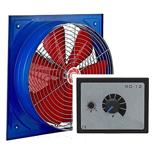 300mm Ventilador industrial con 500W Regulador de Velocidad Ventilación Extractor Helicoidal Helicoidales Ventiladores ventiladore industriales Axial extractores aspiracion mura pared ventana