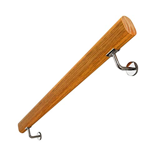 AIDELAI Pasamanos de Escalera de Madera, contra la Pared Loft Interior Barandillas para Ancianos Pasamanos Pasillo Pasamanos Antideslizante Sin barreras (Size : 50cm)