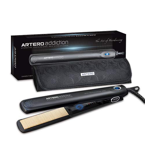 Artero Addiction - Plancha Profesional con Placas de Fibra de Carbono y Gel de Silicona