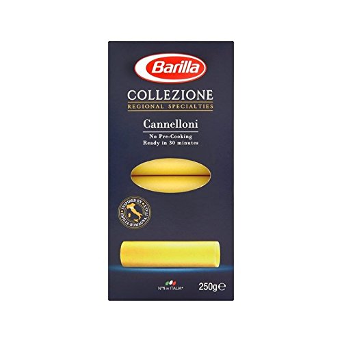 Barilla 250G Canelones - Paquete de 4