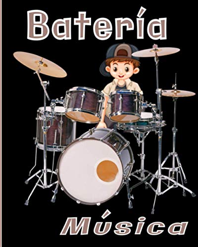 Bateria musica: Para Bateristas Principiantes y Profesionales / Folleto de Partituras en Blanco para Patrón y Retranscripción / 103 páginas / 8x10 / Regalos útiles para mantener el Groove