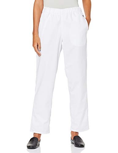 BP 1645 400 - Pantalones unisex de tejido mixto resistente, color blanco, talla 4XLn