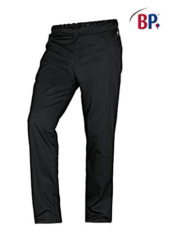 BP 1645 400 - Pantalones unisex de tejido mixto resistente, color negro, talla XS