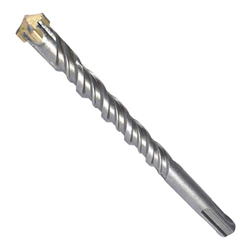 Broca SDS Plus de 6 mm de diámetro – Longitud 6 x 160 mm (ideal para taladrar en hormigón/piedra natural, mampostería, 4 puntas de metal duro, adecuado para hierro de refuerzo)