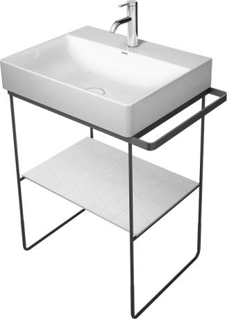 Consola metálica Duravit DuraSquare 003115 de pie 565x451 mm, para Lavabo 235350, Color: Cromado - 0031151000