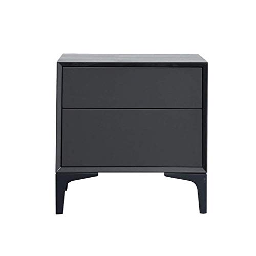 Daily Equipment Mesita de noche Gabinetes de mesita de noche Gabinete de almacenamiento con cajones Mesa auxiliar con cajón y estantes de almacenamiento Mesa Mesita de noche Decoración única para e