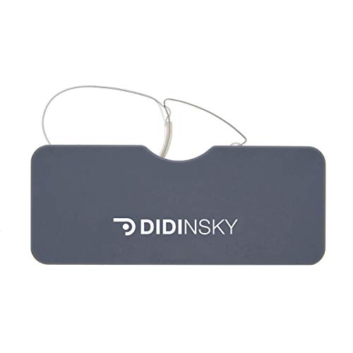 DIDINSKY Gafas de lectura sin patillas graduadas para hombre y mujer transparentes. Gafas de presbicia para hombre y mujer retro o vintage para vista cansada. 4 colores y 5 graduaciones – LOUVRE