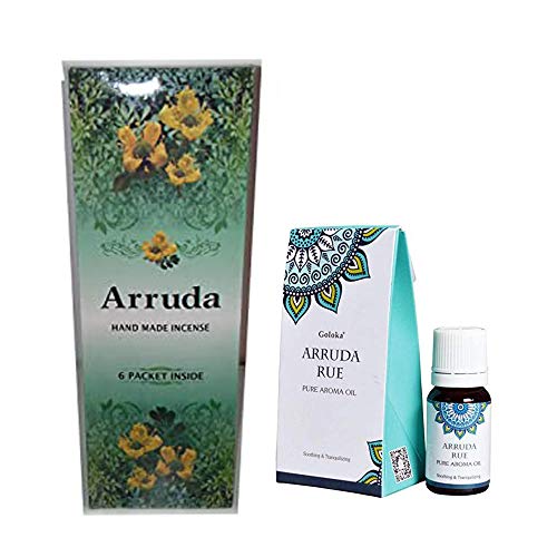 DORAZEN Incienso Andrea Collection RUDA + Aceite GOLOKA ARRUDA Rue 10ML