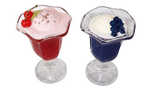 ERRO - Vaso de Helado para decoración – Atrapasueños de Alimentos 2. Elección, tablones de Hielo para decoración, Teatro, imitación de plástico.