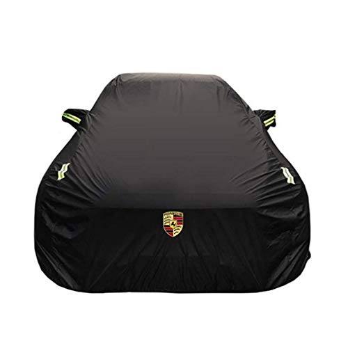 Good Shopping Funda para Coche Car Cover Porsche Cayman Sports Car Thick Oxford Cubierta Especial Protección Solar al Aire Libre A Prueba de Lluvia (Color : Have Signs, Size : Built-in lint)