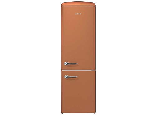 Gorenje ONRK193CR Independiente 307L A+++ Cobre nevera y congelador - Frigorífico (307 L, SN-T, 8 kg/24h, A+++, Compartimiento de zona fresca, Cobre)