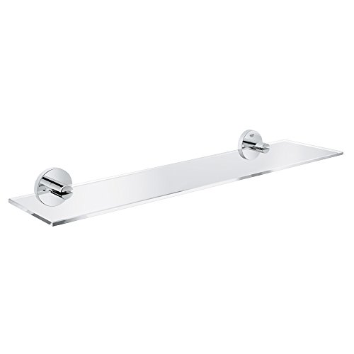 Grohe Essentials - Repisa de cristal, color cromo (Ref.40799001)