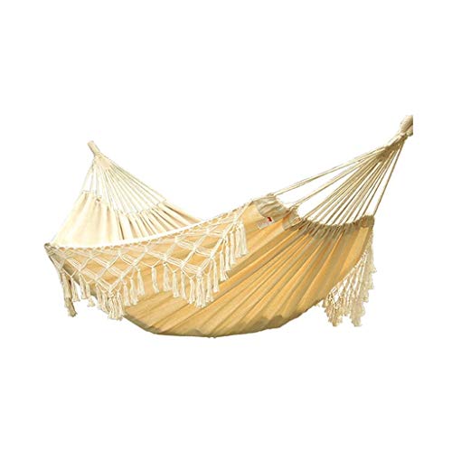 Guoqunshop Columpio Exterior Estilo nórdico, al Aire Libre, Doble Hamaca, para Adultos, niños, hogar, Columpio, Silla de Ocio, Playa, Camping, Carga, 350 kg Garden Games