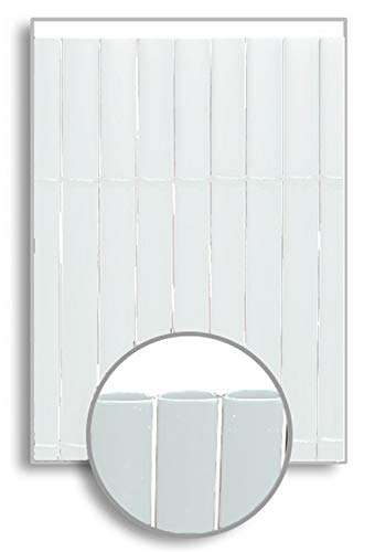 HERSIG - Malla Ocultacion Jardin | Cañizo PVC Blanco de Doble Cara para Exterior - 150 x 300 cm