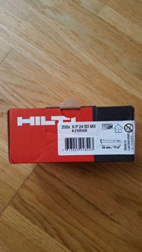 Hilti X-P 24 B3 MX - Clavos universales (200 unidades)