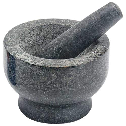 HSJ Granito PUNTURA MORNEA Cocina Manual HOGAR Piedra Mortar PIMIENTE Ajuste Master MASTERO MOLIZAR Moler