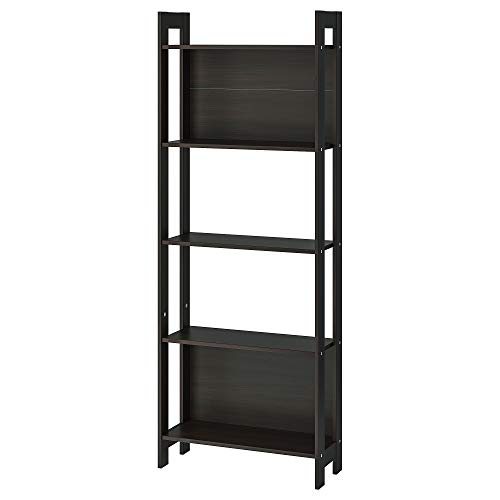 IKEA Laiva 401.785.91 - Estantería (tamaño 24, 3/8 x 65), color negro y marrón