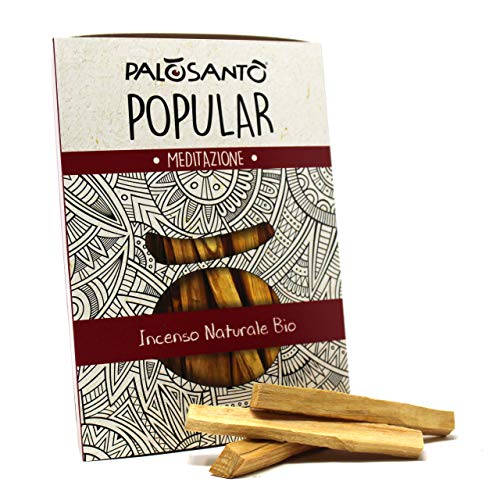 Incienso Natural Palo Santo - Madera Sagrada - Palitos Variedad Popular Suyo - 9 Palitos - para recuperar energía, purificar la casa y Las Habitaciones - Aroma del Alma