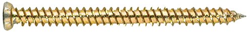 Index HP75112 - Tornillo hormigon cabeza plana rosca hi-lo punta diamante torx-30 bicromatado 7,5 x 112