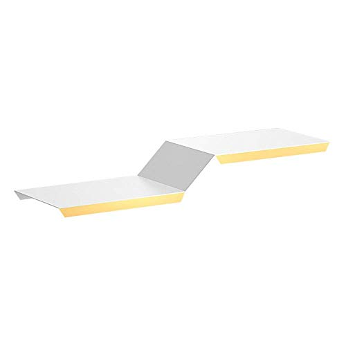 IUYJVR Estantes flotantes montados en la Pared, Estante de Pared con repisa de exhibición, Soporte de Metal para Almacenamiento, organización para Pasillo, baño, Sala de Estar, Cocina (Color: Lado