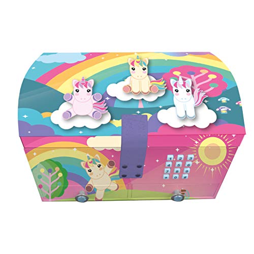 Kids Euroswan JOYERO Secreto con CODIGO Musica Unicornio