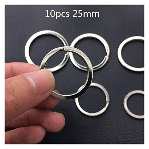 KPTHKW Llavero 50 unids Metal llaveros llaveros Llavero Llavero Llavero Llavero Llavero Anillos Bricolaje Colgante encantos Llavero Llavero Llavero Accesorios para llaveros, Manualidades Colgantes