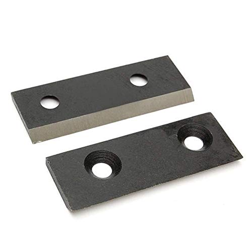 L-YINGZON Hojas de Sierra Circulares, 2pcs Herramientas de Acero cortadora trituradora Conjunto de la Hoja en Forma for el MTD eléctricas del Corte Hojas de Sierra Circulares Herrami